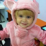 Anniston girl pink bunny